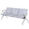 3-link heavy duty non-padded waiting bench (High quality steel) - Image 3