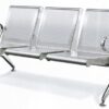 3-link heavy duty non-padded waiting bench (High quality steel) - Image 4