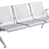 3-link heavy duty non-padded waiting bench (High quality steel)