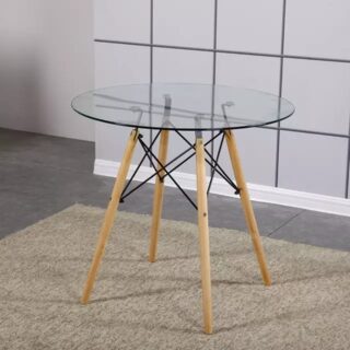 Round Eames table