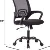 Receptionist mesh office chair - Image 8