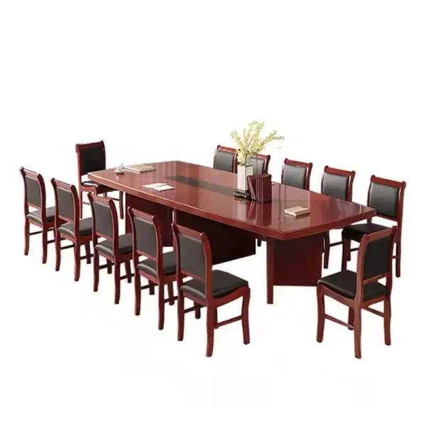 00:00 00:45 View larger image Add to Compare Share hot selling wood paint Office Furniture Luxury Meeting table and chair Conference table office desk commercial furniture
