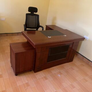 Modern Executive Office Table With Extension 1.4m