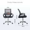 1.2m office desk, headrest office seat, filing cabinet, orthopedic office seat