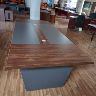 2.4m boardroom table, 1.4m executive desk ,executive directors seat, waiting bench