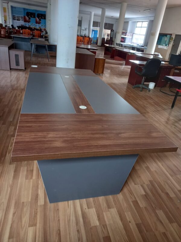 2.4m boardroom table, 1.4m executive desk ,executive directors seat, waiting bench