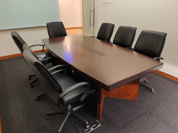 Boardroom seats, 1.4m executive desk, orthopedic office seat, -way workstation