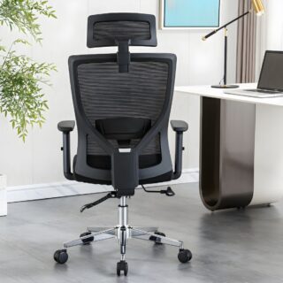 1.8m executive office desk, 4-way workstation, visitors office seat, 4-draweers filing cabinet