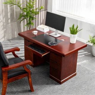boardroom table, headrest office seat, bench, reception desk