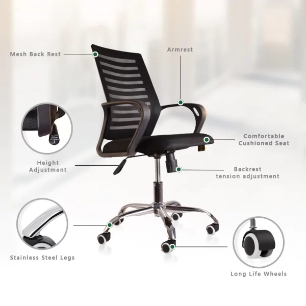 1.4m executive office desk ,executive office seat, waiting bench, 4-way workstation , orthopedic seat