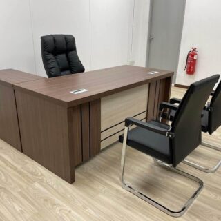 orthopedic office seat, 1.4m executive office desk, waiting bench, 4-way workstation