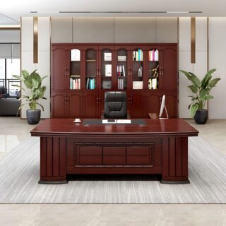 1.8m executive office desk, orthopedic office desk, 9-locker metallic cabinet,4-way workstation, directors offfice seat