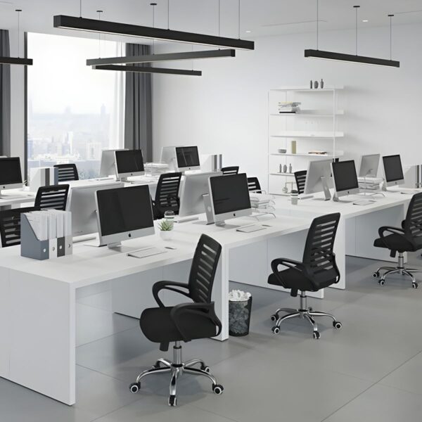 1.2m executive office desk, 4-way workstation, 2.4m baoardroom table, 1.8m executive office desk