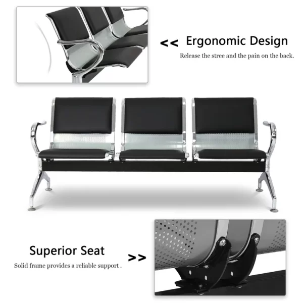 1.4m executive office desk,orthopedic office seat, 2.4m boardroom table, 2-door metallic cabinet