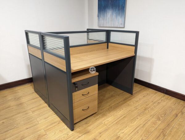 headrest office seat, 1.2m executive office desk,2-door metallic cabinet