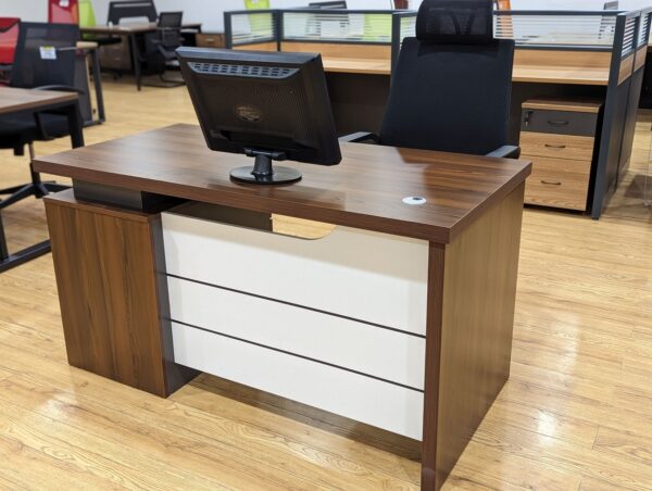 1.2M Executive office desk,4-drawer filing cabinet, 2.4m boardroom table