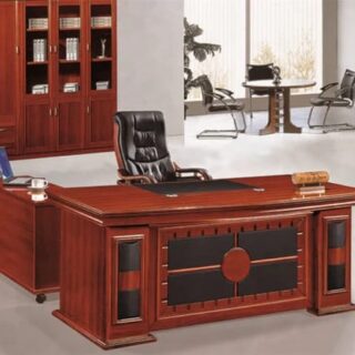 2.0m executive office desk,directors office, waiting bench,2-door metallicv cabinet