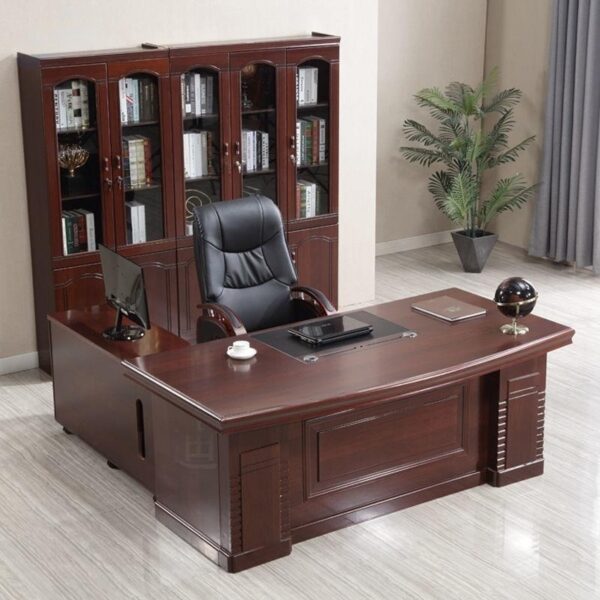 2.0m executive office desk, orthopedic office desk, 3-link waiting bench, 4-way workstation, 2.4m boardroom table