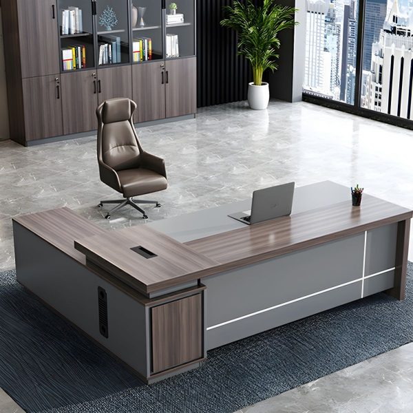 1.4m executive office desk, 3-drawer cabinet,waiting bench, orthopedic office seat