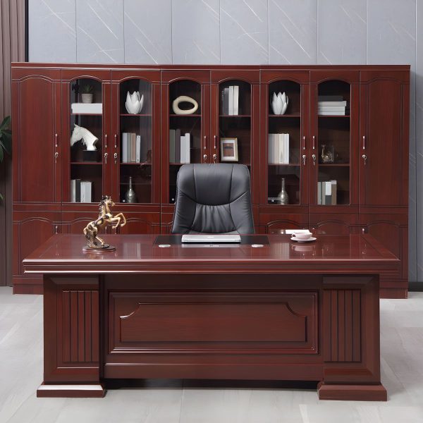 2.0M Executive office desk, orthopedic office seat, 1.2m executive office desk, headrest office seat