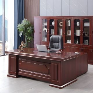 2.0M Executive office desk, orthopedic office seat, 1.2m executive office desk, headrest office seat