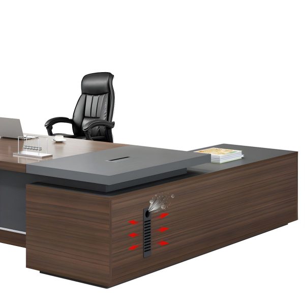 1.6m executive office desk, office seat,4-way workstation