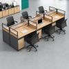 2.0m executive office desk, office seat, 4-way workstation