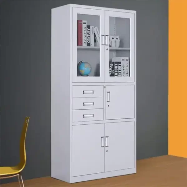 4-drawer filing cabinet,4-way workstation, 3.0m boardroom table