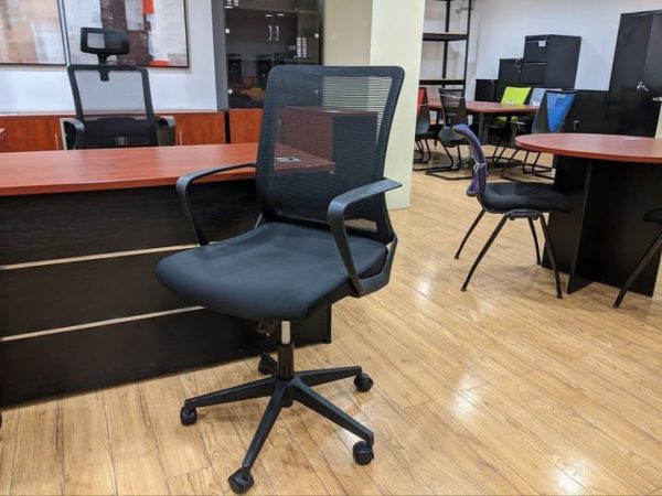 1.2m executive office desk, orthopedic office seat, 4-seater waiting bench,