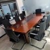 3.0m boardroom table,1.8m executive office desk,executive visitors seat