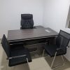 2.0m executive office desk,3-link waiting bench, executive office seat, filing cabinet ,2.4m boardroom table