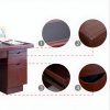 1.2m executive office desk, orthopedic office seat, visitors office seat, 9-locker metallic cabinet