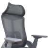 1.4m executive office desk,4-drawers filing cabinet, headrest office seat,