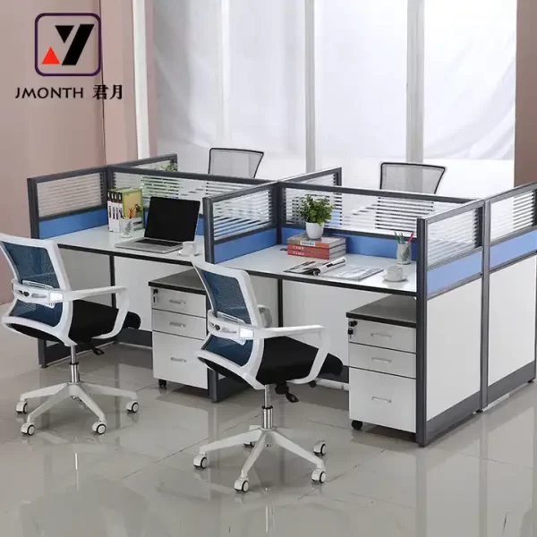 6-way office workstation ,headrest office seat,2.4m boardroom table,3-link metallic waiting bench,visitors office seats