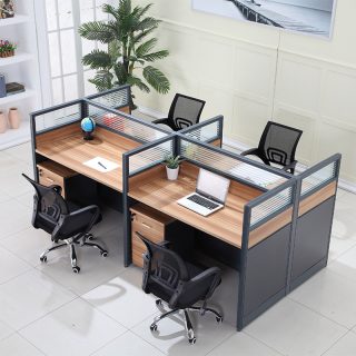 6-way office workstation ,headrest office seat,2.4m boardroom table,3-link metallic waiting bench,visitors office seats