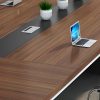 1.4M executive desk,2-door filing cabinet, 2.4m boardroom Table.2-way workstation,secretarial office seat