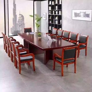 1.6m executive desk,2.4m conference table,mesh visitors office seat,3-link heavy duty waiting bench