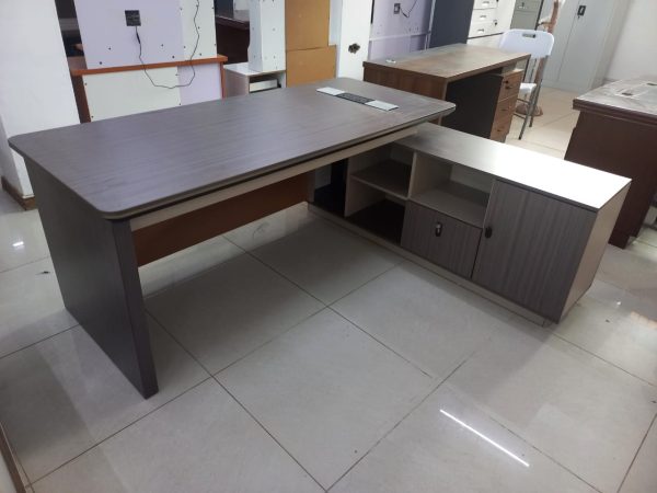 2.0M Executive desk,orthopedic office seat,executive visitors seat,4-drawers filing cabinet