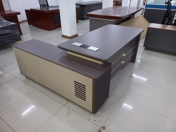 2.0M Executive desk,orthopedic office seat,executive visitors seat,4-drawers filing cabinet