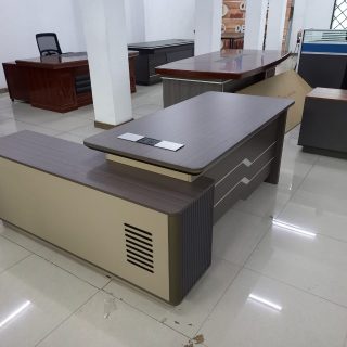 2.0M Executive desk,orthopedic office seat,executive visitors seat,4-drawers filing cabinet