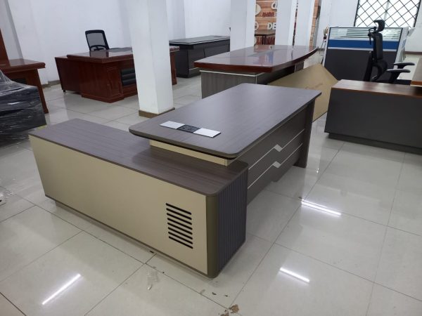 2.0M Executive desk,orthopedic office seat,executive visitors seat,4-drawers filing cabinet