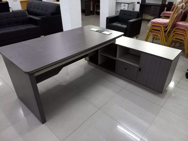 2.0M Executive desk,orthopedic office seat,executive visitors seat,4-drawers filing cabinet