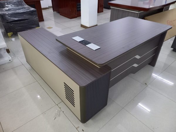 2.0M Executive desk,orthopedic office seat,executive visitors seat,4-drawers filing cabinet