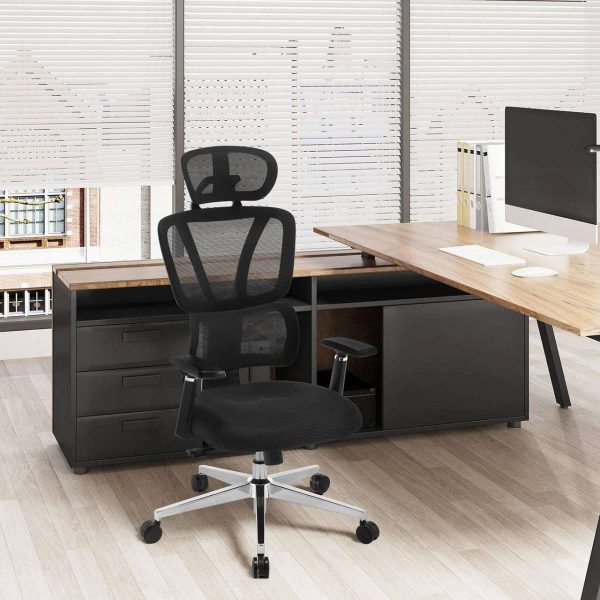 2.2m executive office desk,executive office seat,2-way workstation,visitors office seat, full glass filing cabinet