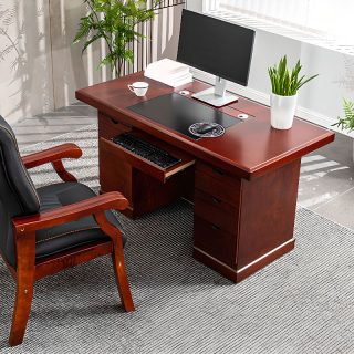 2.0m executive office desk,4-way worksatation,4-drawer filing cabinet,waitin office seat