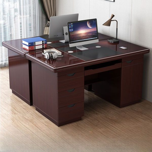 1.6m executive desk,4-way workstation,headrest office seat,4-link waiting bench