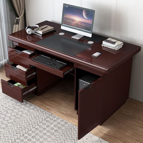 1.6m executive desk,4-way workstation,headrest office seat,4-link waiting bench