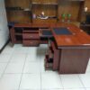 1200mm electric adjustable table,beige directors office seat,2.4m boardroom table,2-door filing cabinet,executive visitors seat,
