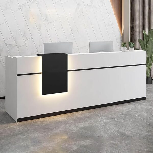 1.6m reception desk,5-seater executive sofa, executive coffee table,1.2m executive desk ,orthopedic office seat