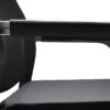 1.2m executive office desk, ergonomic office seat, 4-door wooden credenza, electric adjustable table